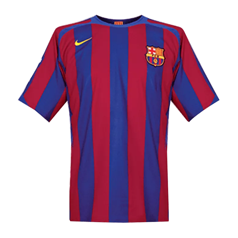 Retro Barcelona 2005/06 Home Jersey - Soccer Jersey Central