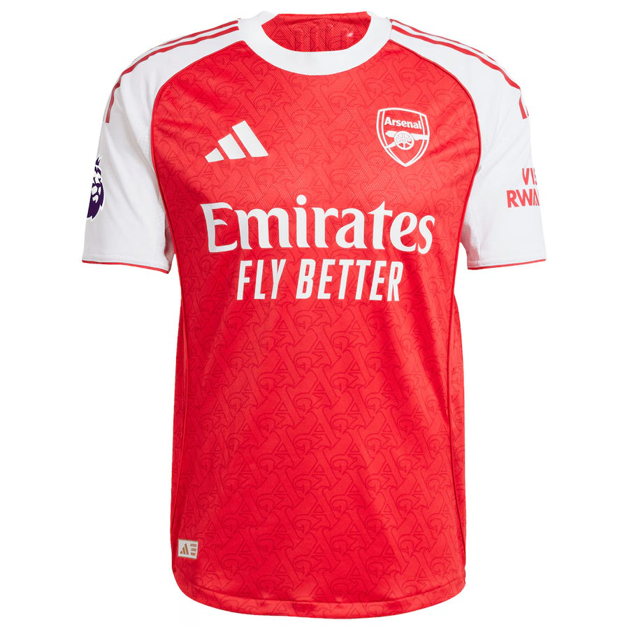 Arsenal 2025/26 Home Player Jersey - Soccer Jersey Central