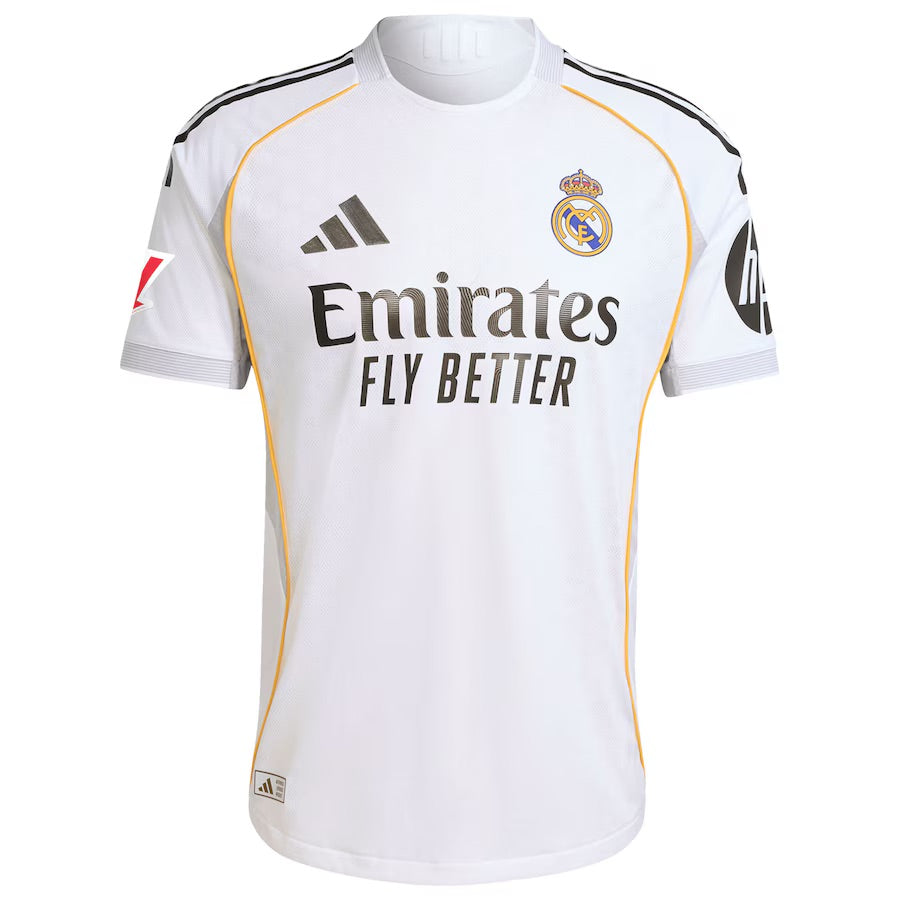 2025/26 Real Madrid Home Player Jersey - Soccer Jersey Central