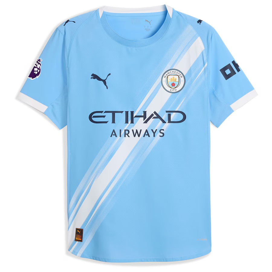 Man City 2025/26 Home Player Jersey - Soccer Jersey Central