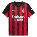 Ac Milan 2025/26 Home Jersey - Soccer Jersey Central