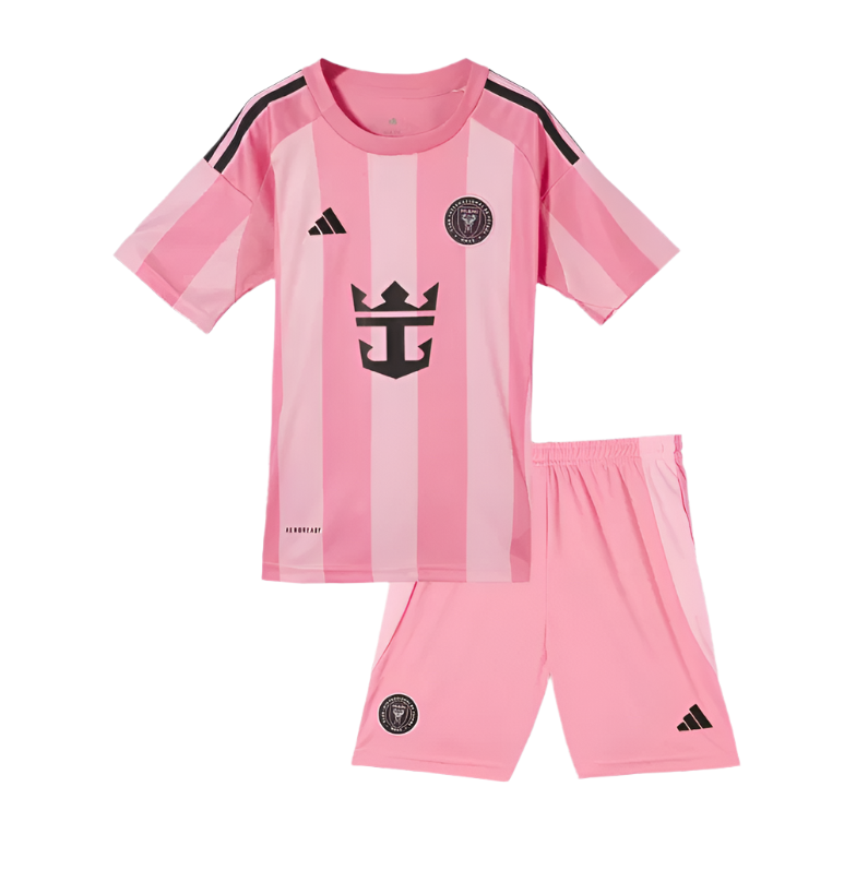 Miami 2025/26 Home Kids Kit - Soccer Jersey Central