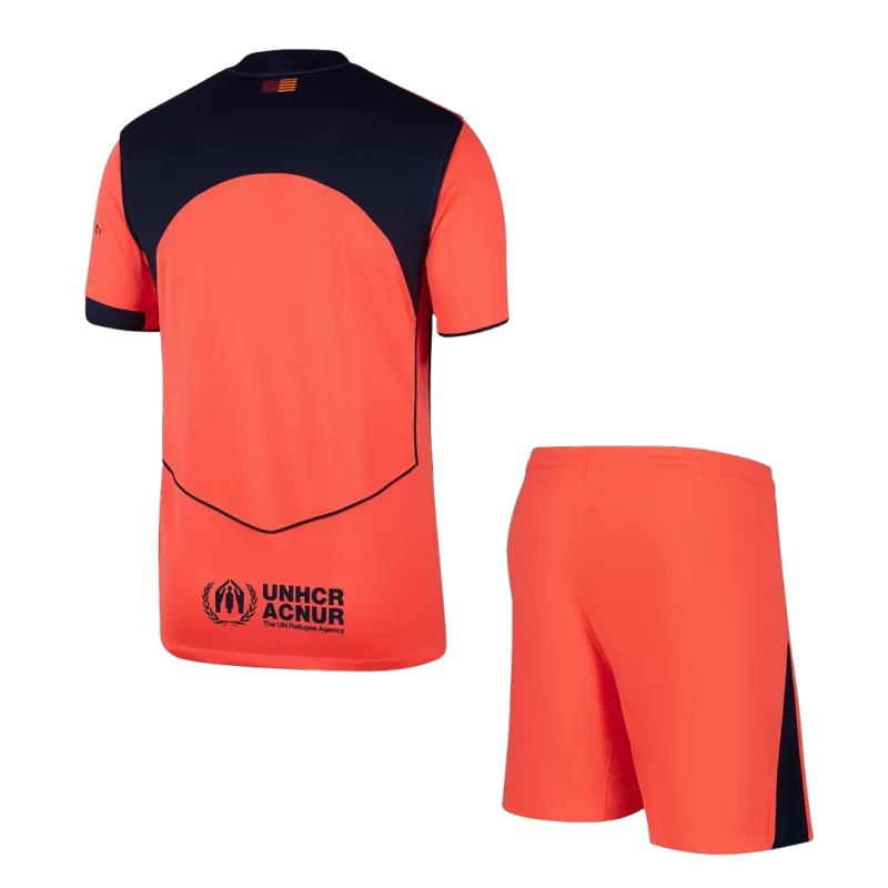 Barcelona 2025/26 Third Kids Kit - Soccer Jersey Central