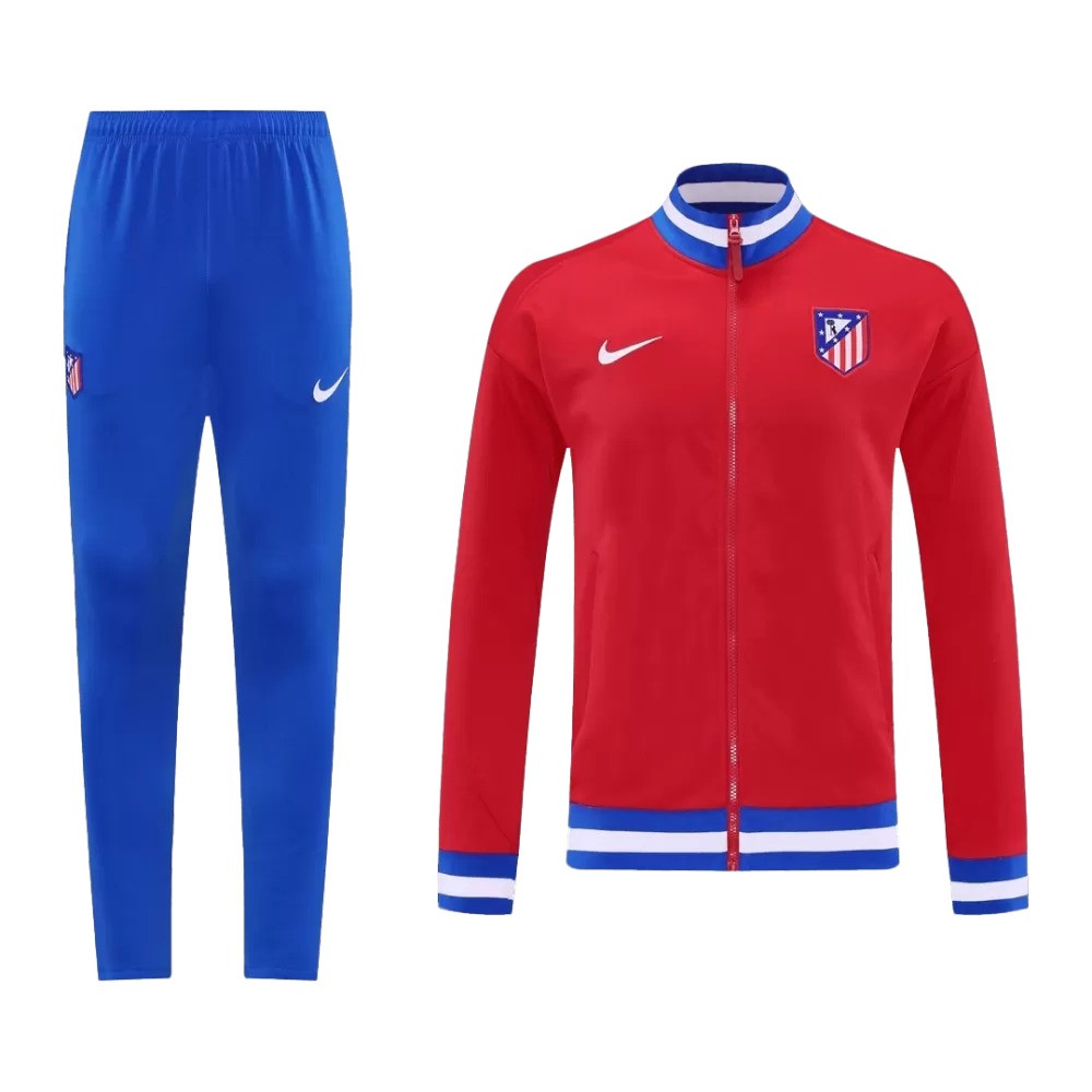 Atletico Madrid 2025/26 Jacket Tracksuit - Red - Soccer Jersey Central
