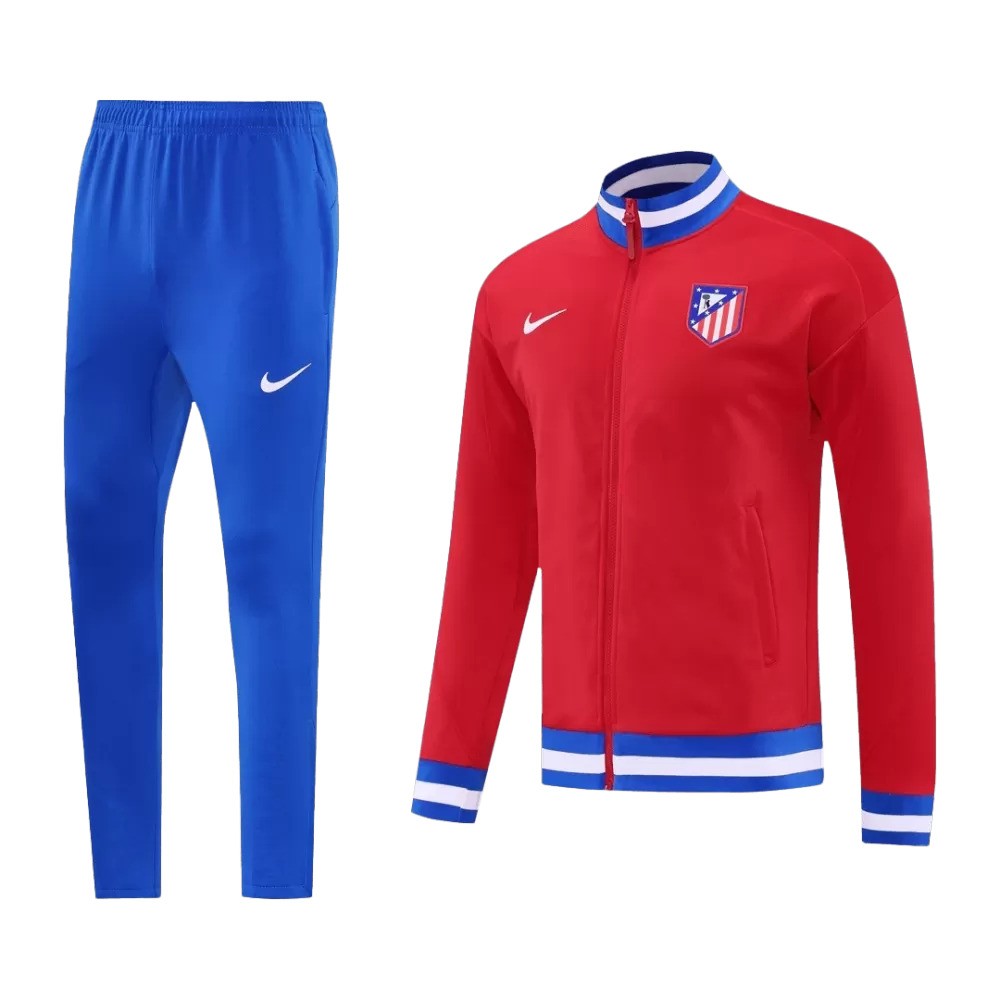 Atletico Madrid 2025/26 Jacket Tracksuit - Red - Soccer Jersey Central