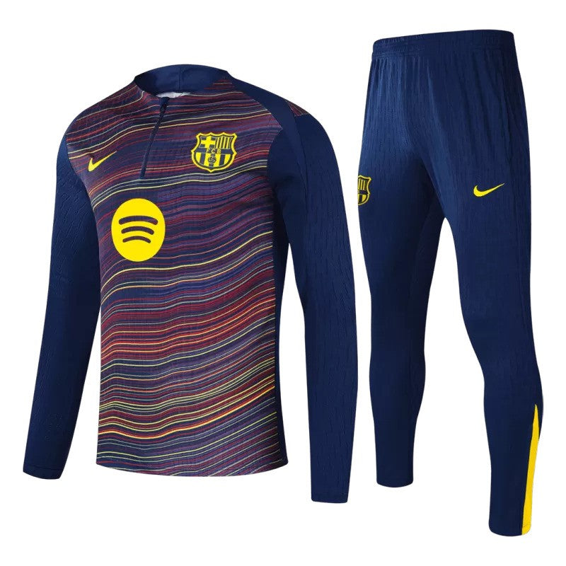 Barcelona 2025/26 1/4 Zip Tracksuit - Soccer Jersey Central