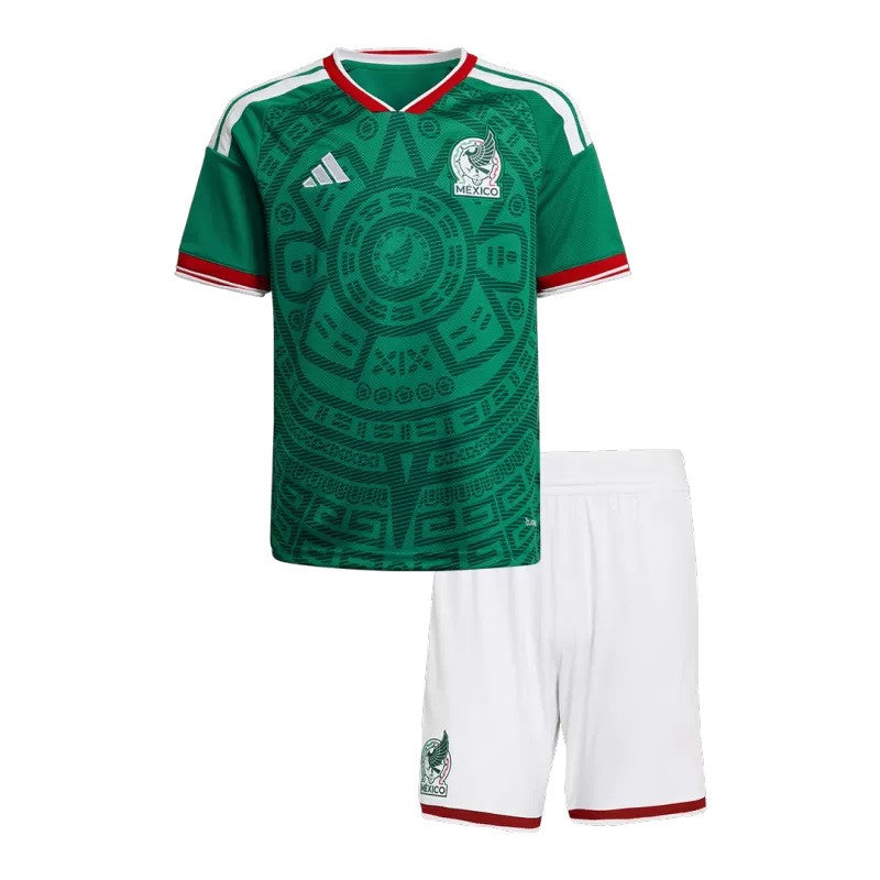 Mexico 2026 Home Kids Kit - Soccer Jersey Central
