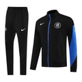 Chelsea 2025/26 Jacket Tracksuit - Black - Soccer Jersey Central