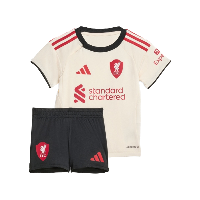 Liverpool 2025/26 Away Kids Kit - Soccer Jersey Central