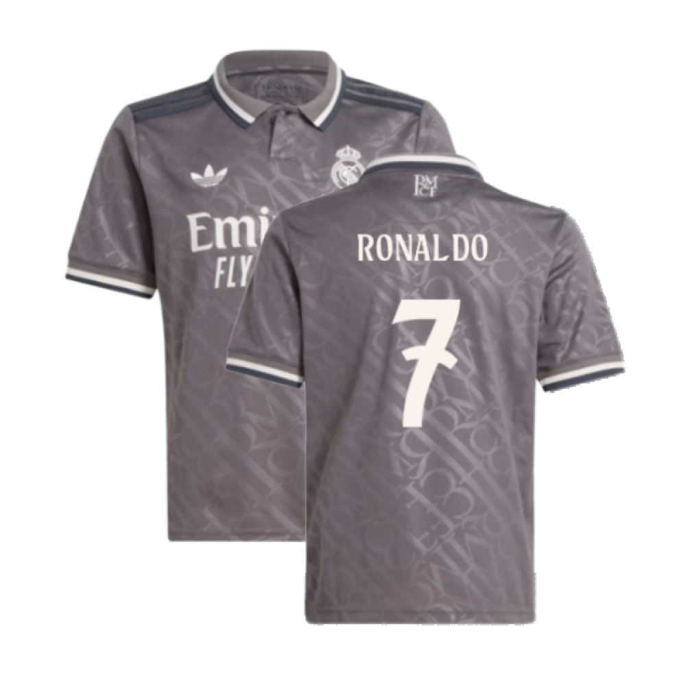 2024-2025 Real Madrid Third Shirt (Kids) (Ronaldo 7) - Soccer Jersey Central