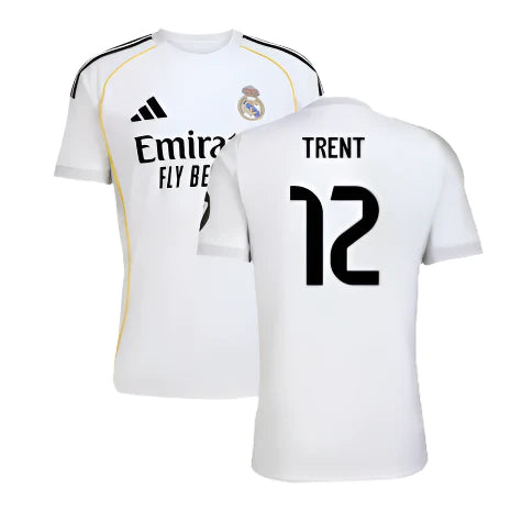 Real Madrid 2025/26 Trent 12 Home Jersey - Soccer Jersey Central