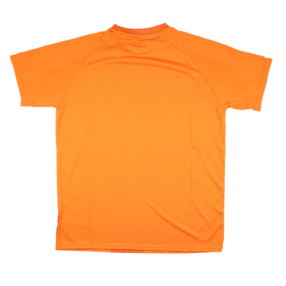 2023-2024 Man City Pre-Match Jersey (Orange) - Kids (HAALAND 9)