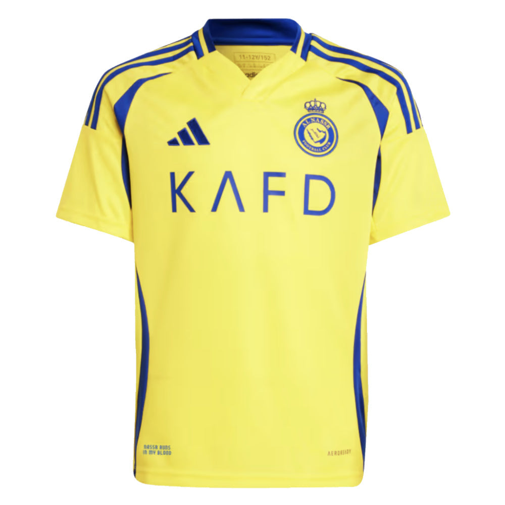 2024-2025 Al Nassr Cristiano Ronaldo Home Shirt (Kids) - Soccer Jersey Central